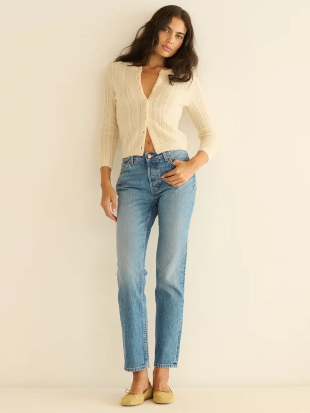 *like new* Doen Diana Mid-Rise Jean